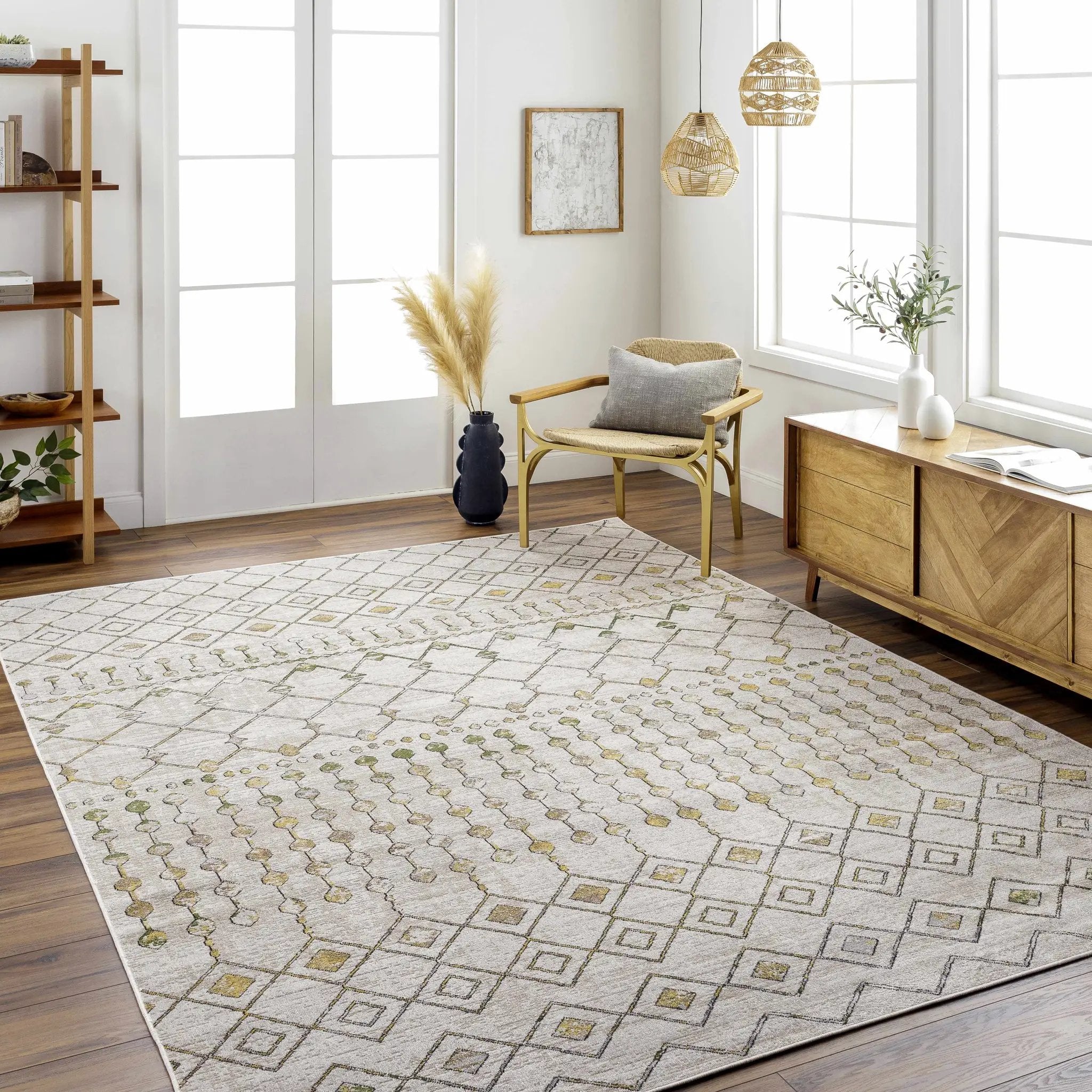 Alanyurt Washable Area Rug - Clearance by Boutique Rugs