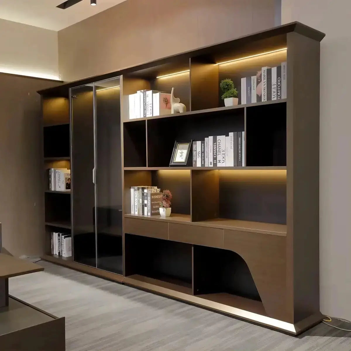 Langley · Modern Office Shelves by Arc Grove