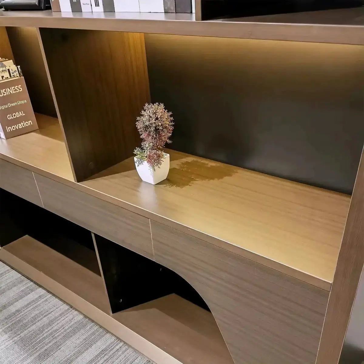 Langley · Modern Office Shelves by Arc Grove