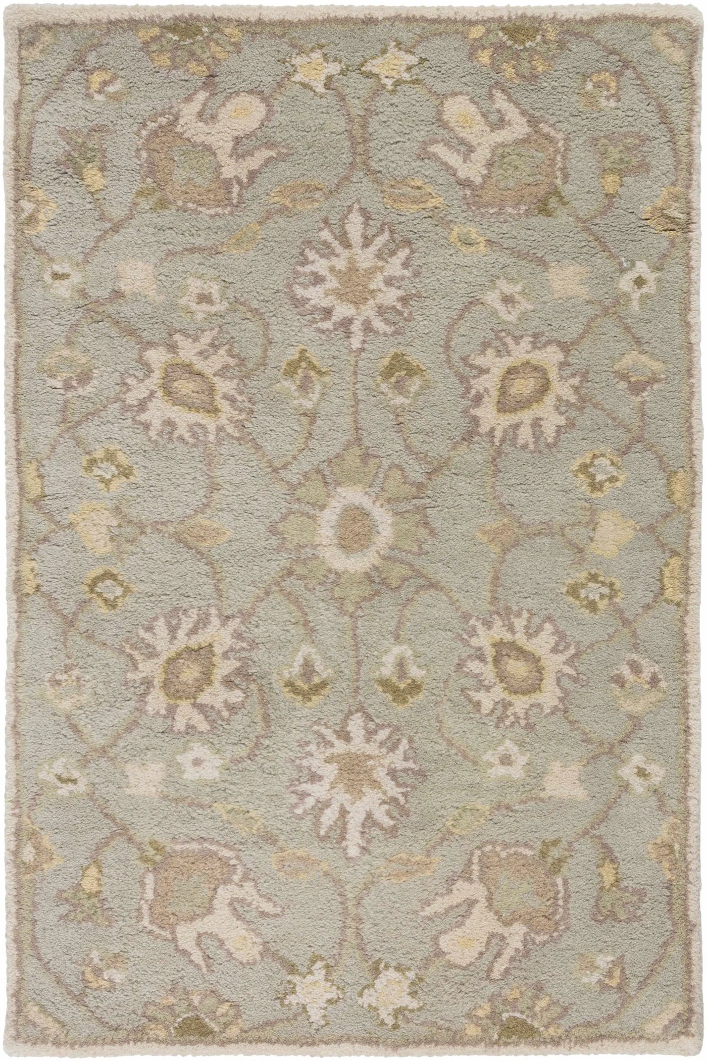 Logville Hand Tufted Light Olive 1121 Area Rug by Boutique Rugs