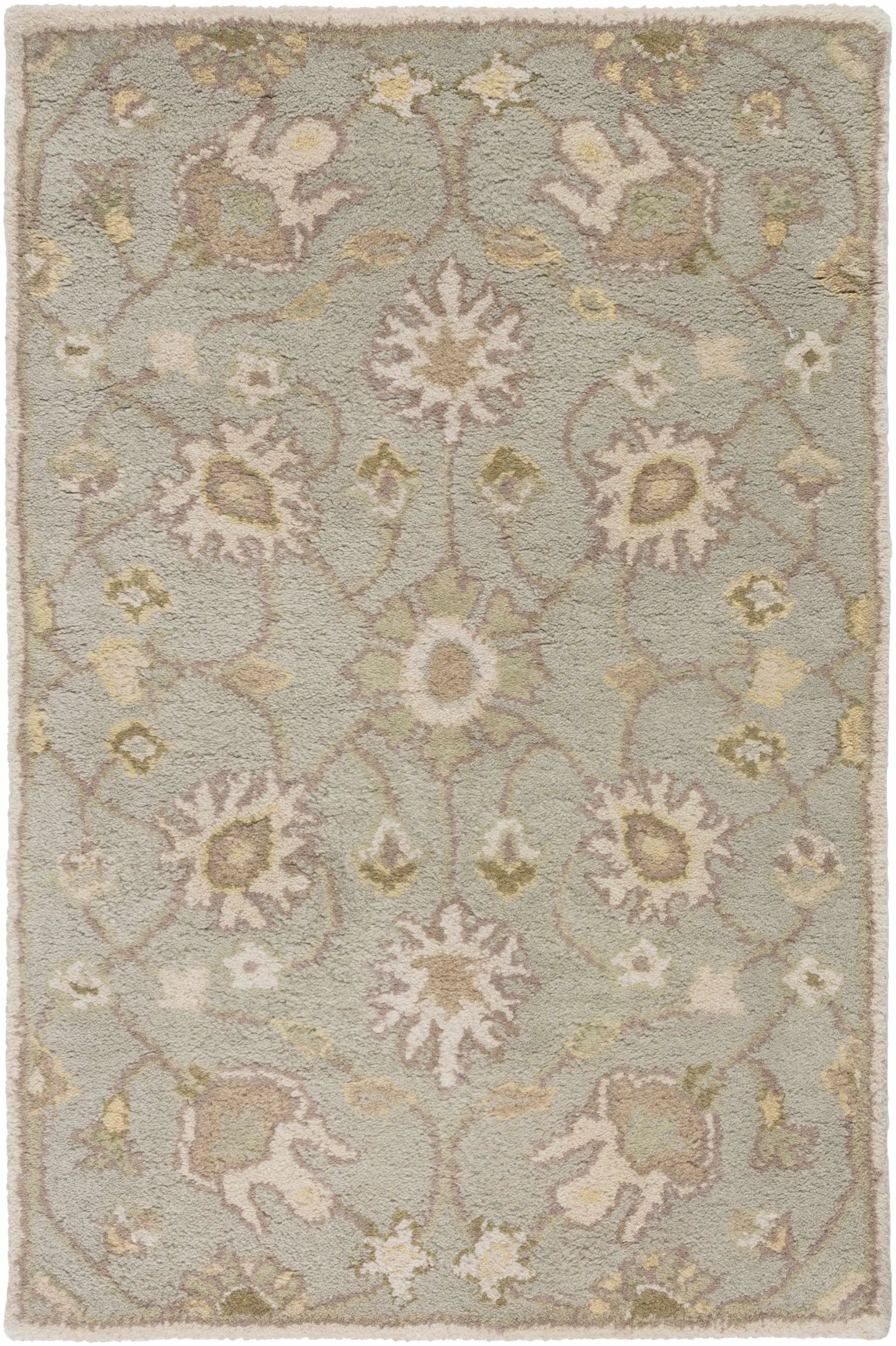 Logville Hand Tufted Light Olive 1121 Area Rug by Boutique Rugs