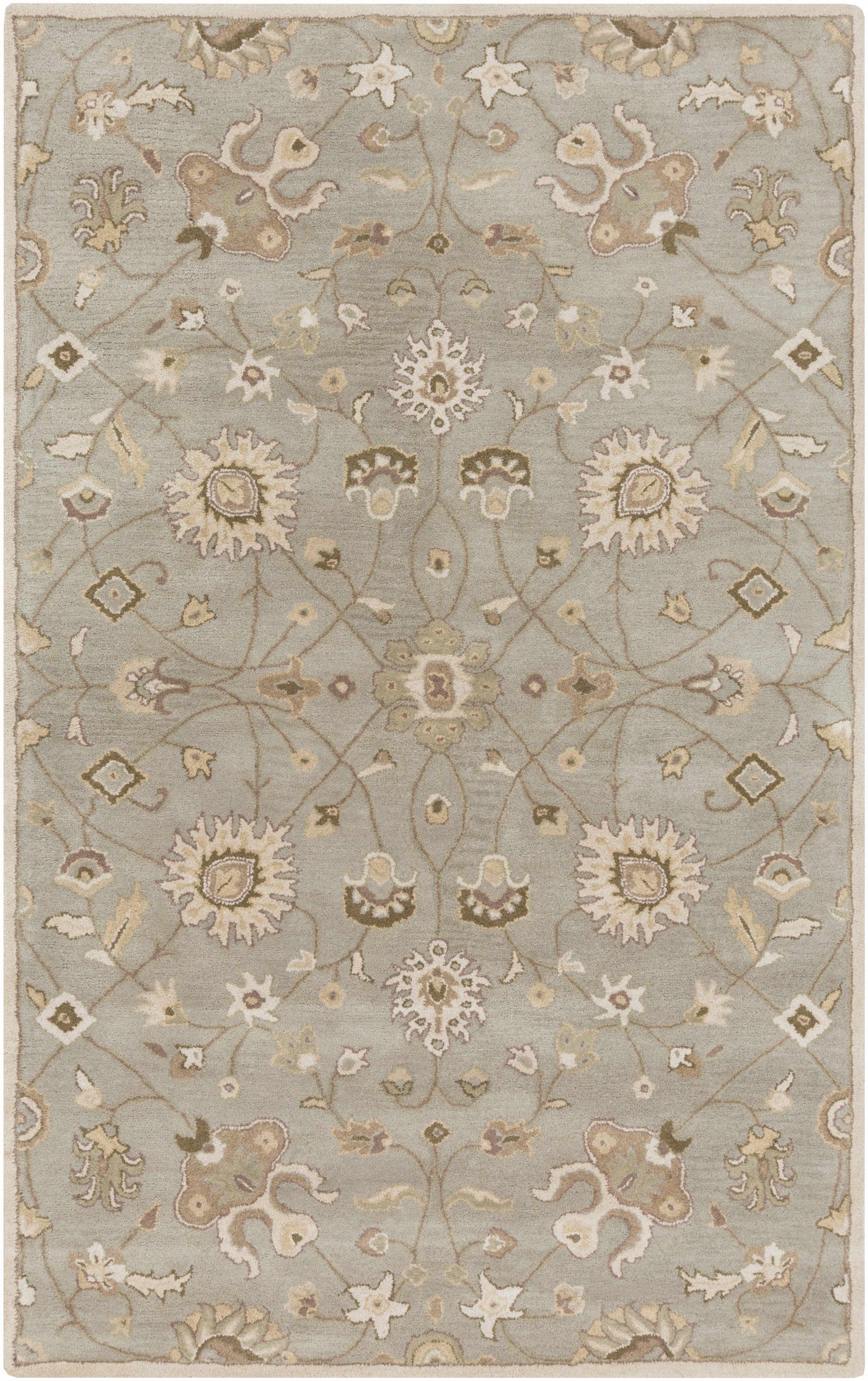 Logville Hand Tufted Light Olive 1121 Area Rug by Boutique Rugs
