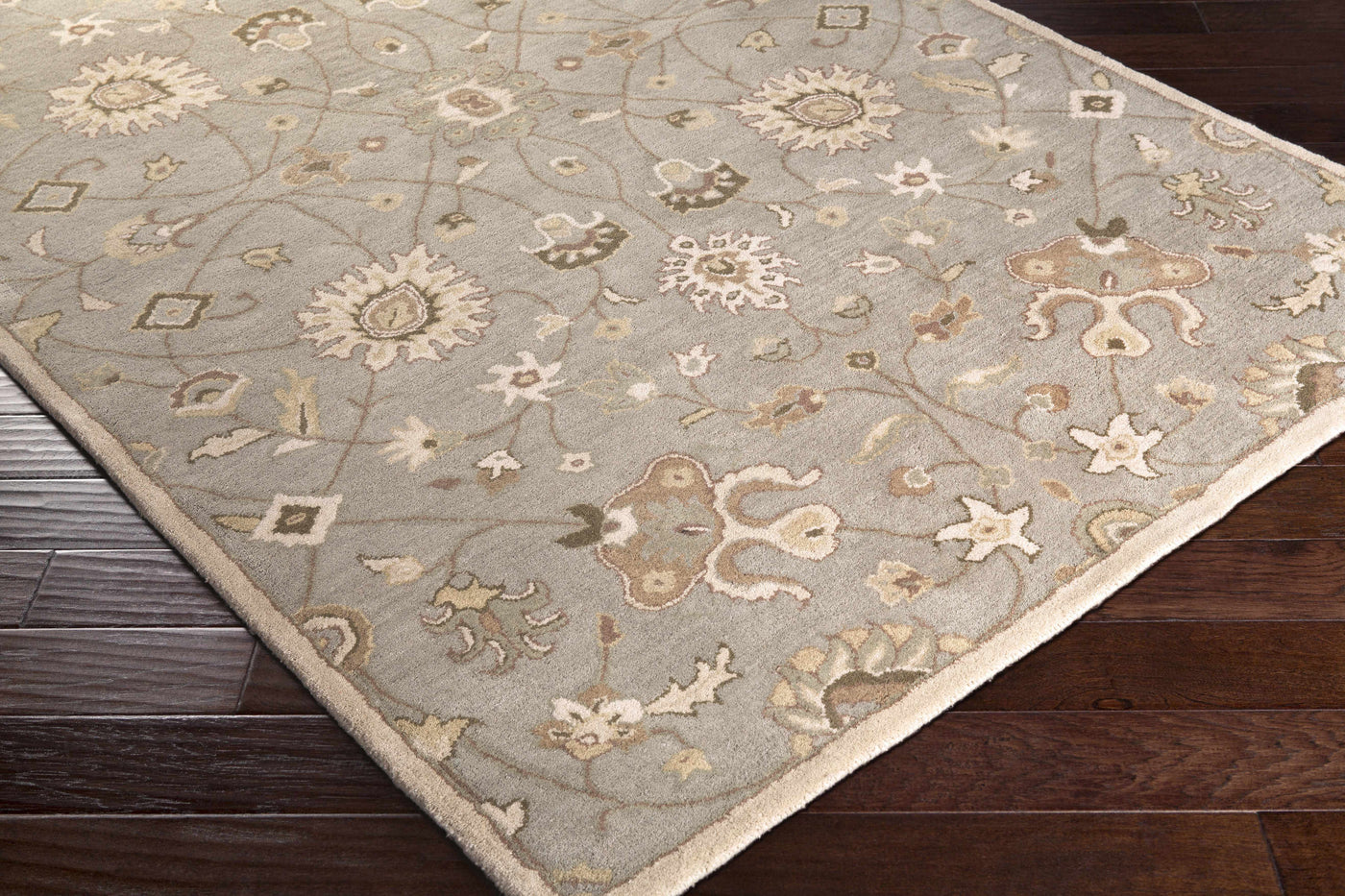 Logville Hand Tufted Light Olive 1121 Area Rug by Boutique Rugs