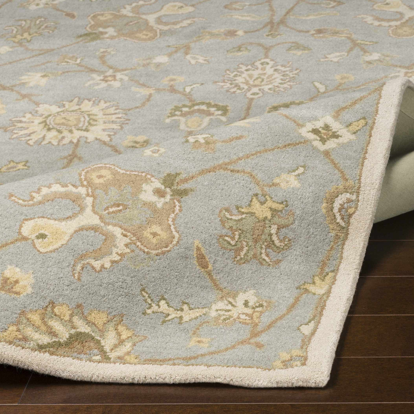 Logville Hand Tufted Light Olive 1121 Area Rug by Boutique Rugs