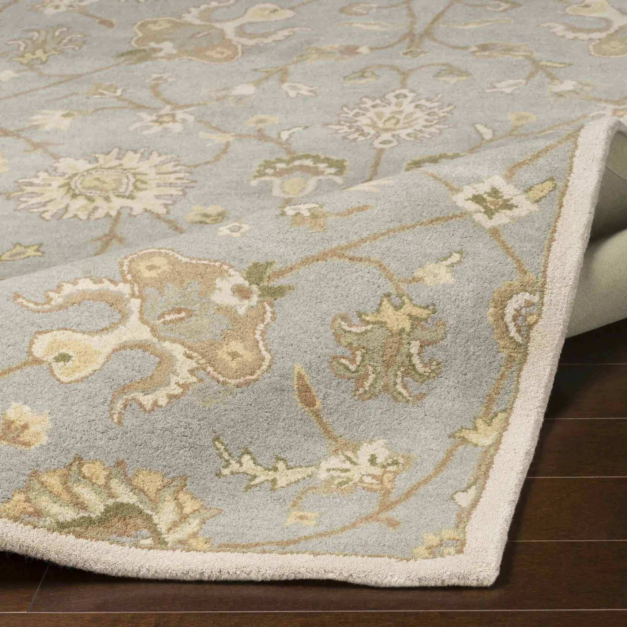 Logville Hand Tufted Light Olive 1121 Area Rug by Boutique Rugs