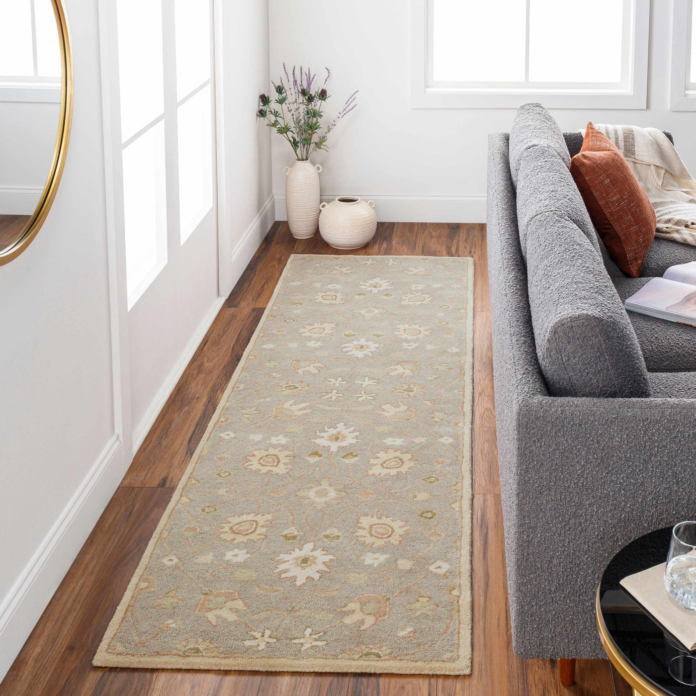 Logville Hand Tufted Light Olive 1121 Area Rug by Boutique Rugs