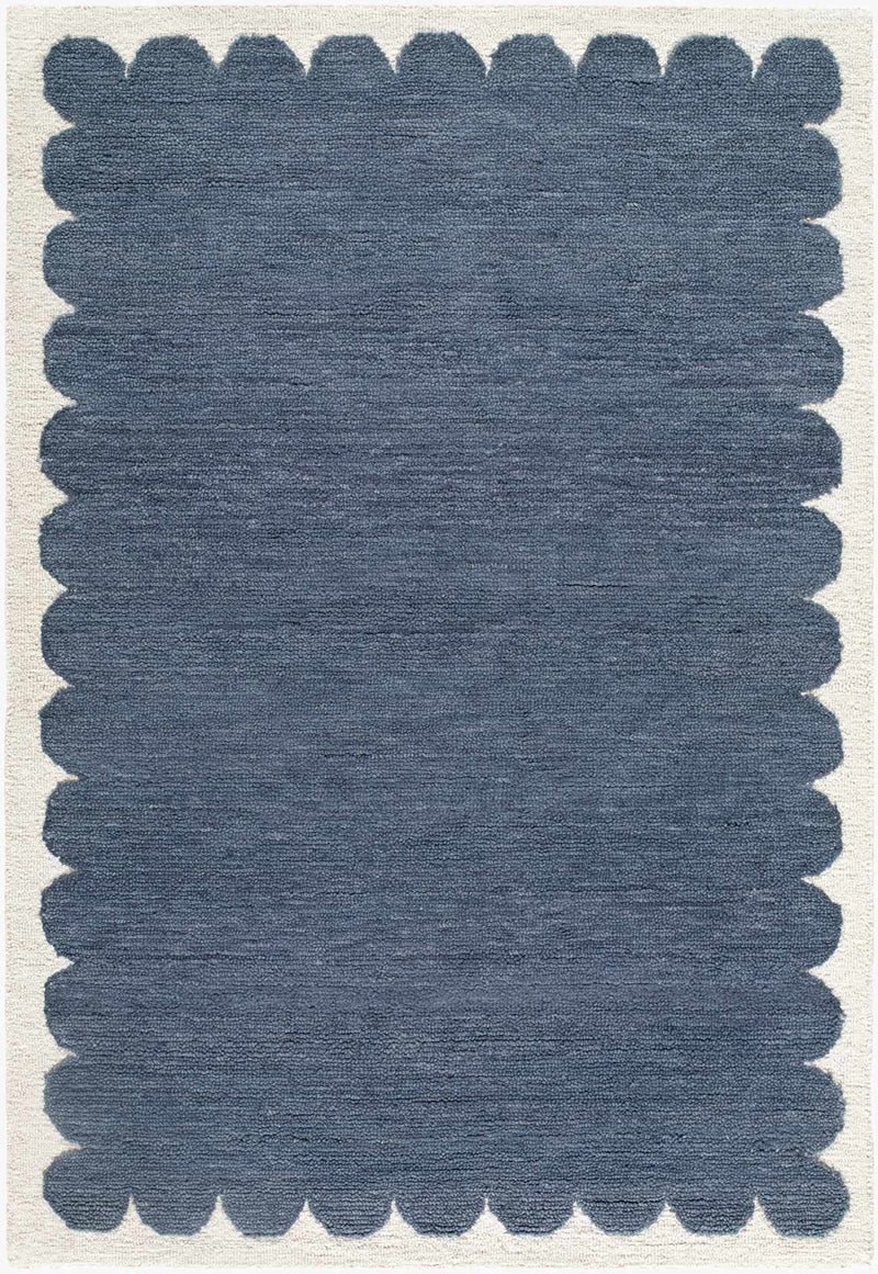 Lukamu Modern Art Deco Handmade Area Rug by Boutique Rugs
