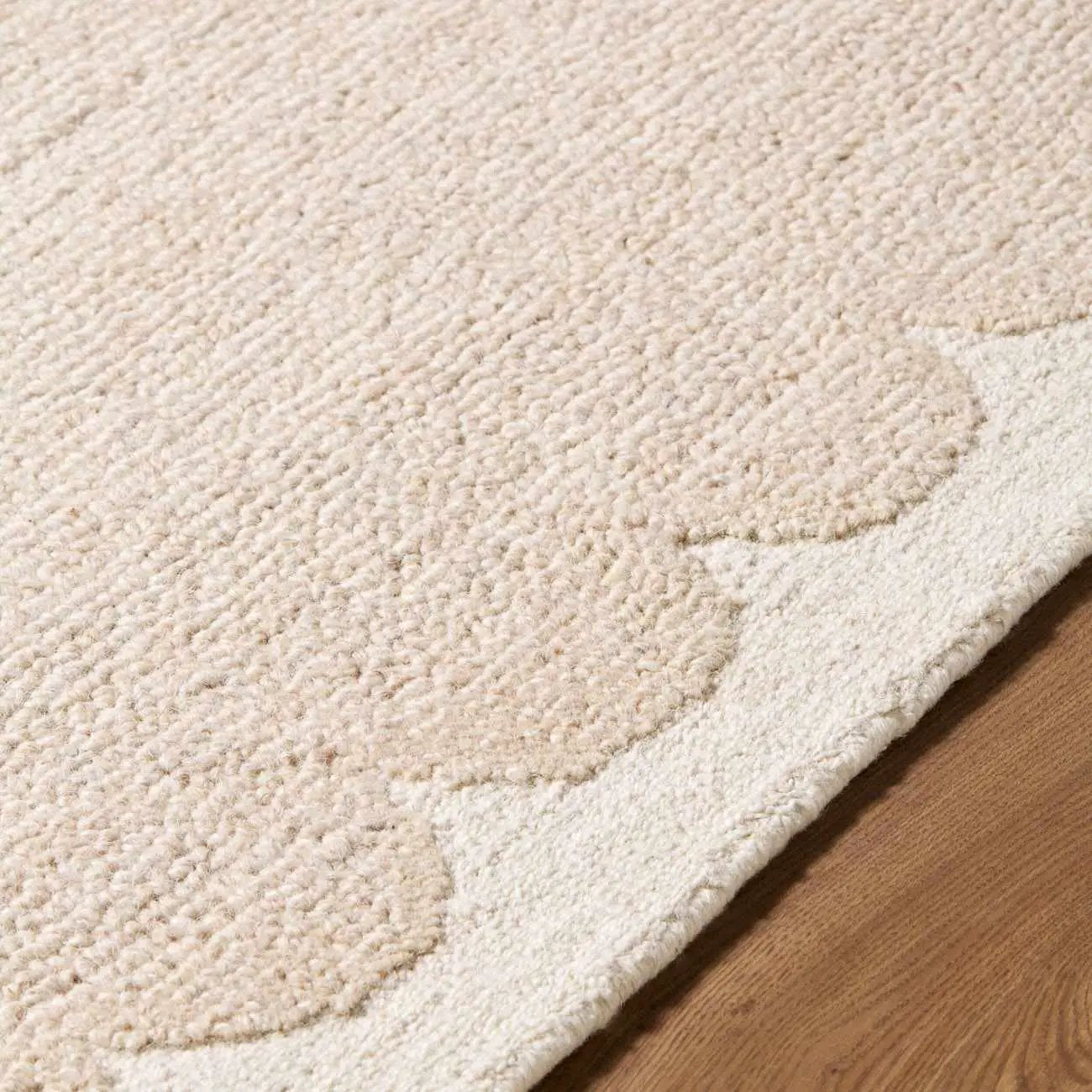 Lytufa Modern Art Deco Handmade Area Rug by Boutique Rugs
