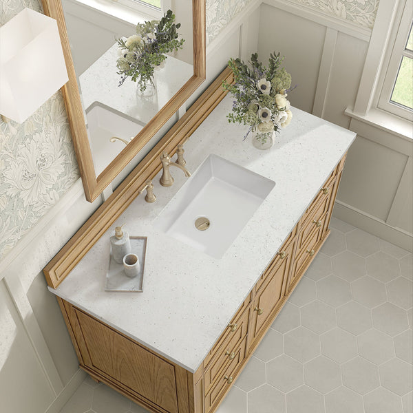 James Martin Lorelai 48" Single Bathroom Vanity, Light Natural Oak