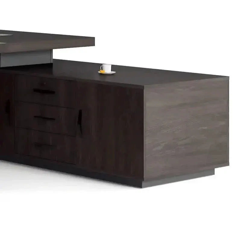 Taplin · Modern L-Shaped Executive Desk by Arc Grove
