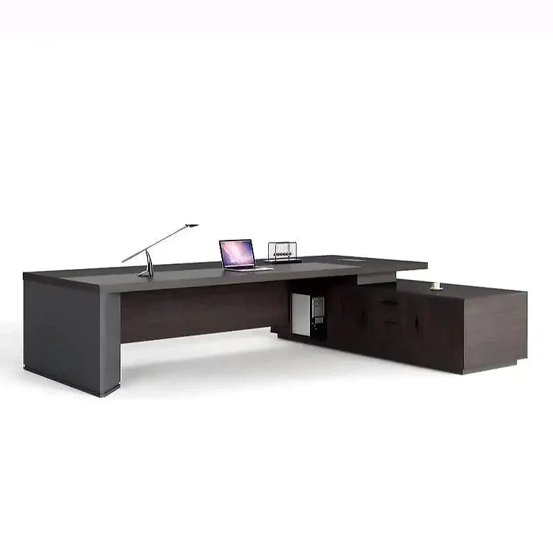 Taplin · Modern L-Shaped Executive Desk by Arc Grove