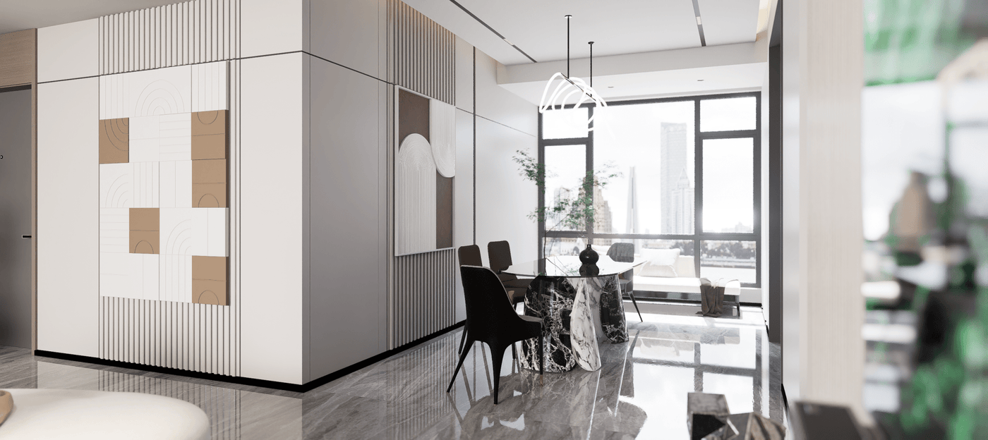 Lotus Dining Table by Zicana Boutique