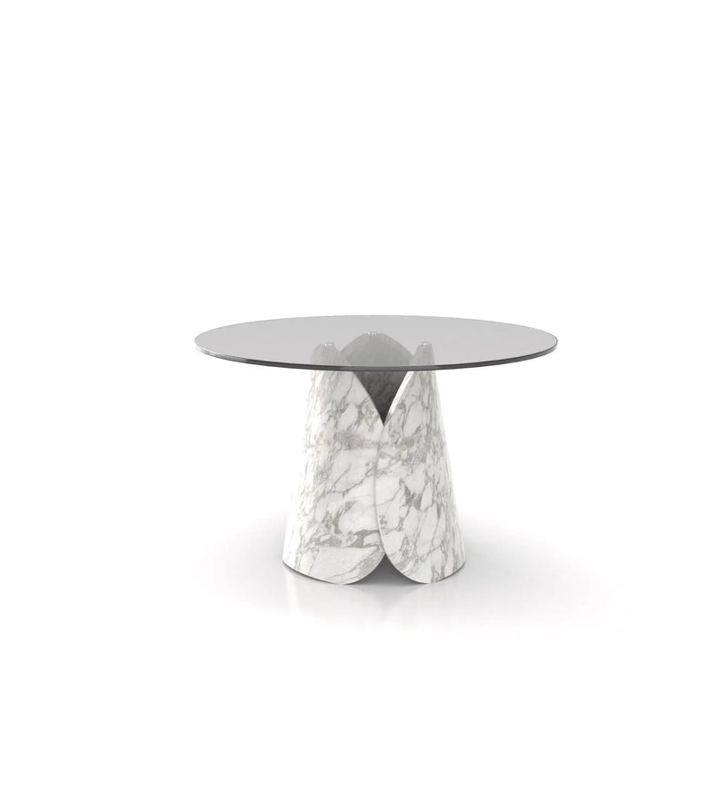 Lotus Round Dining Table by Zicana Boutique
