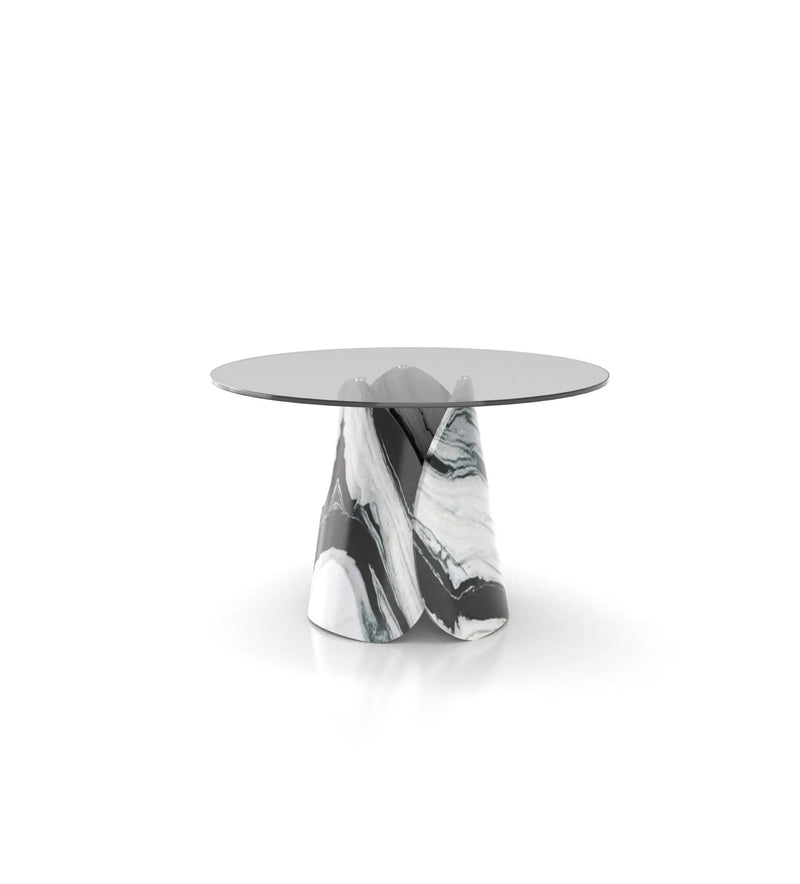 Lotus Round Dining Table by Zicana Boutique
