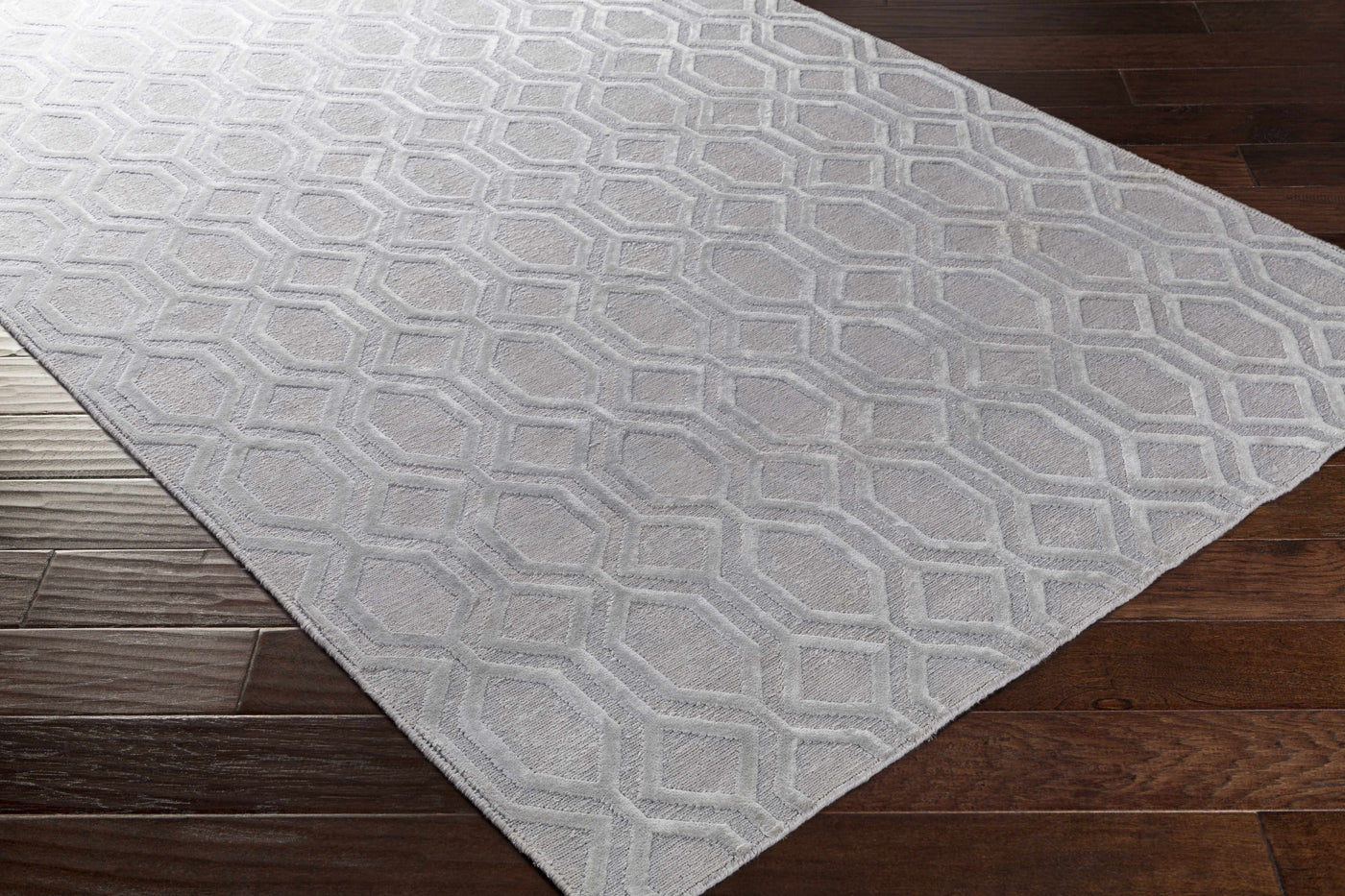 Loughborough Slate Linen Rug - Clearance by Boutique Rugs