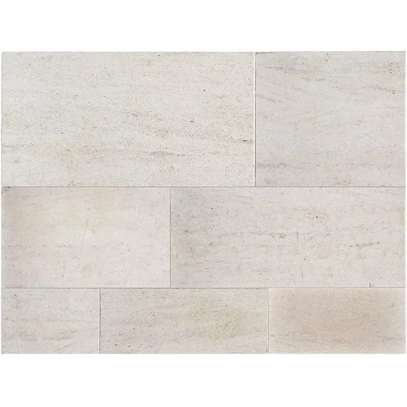 Limestone Tile Louvre Brushed Random in Beige color – Stonetiledepot