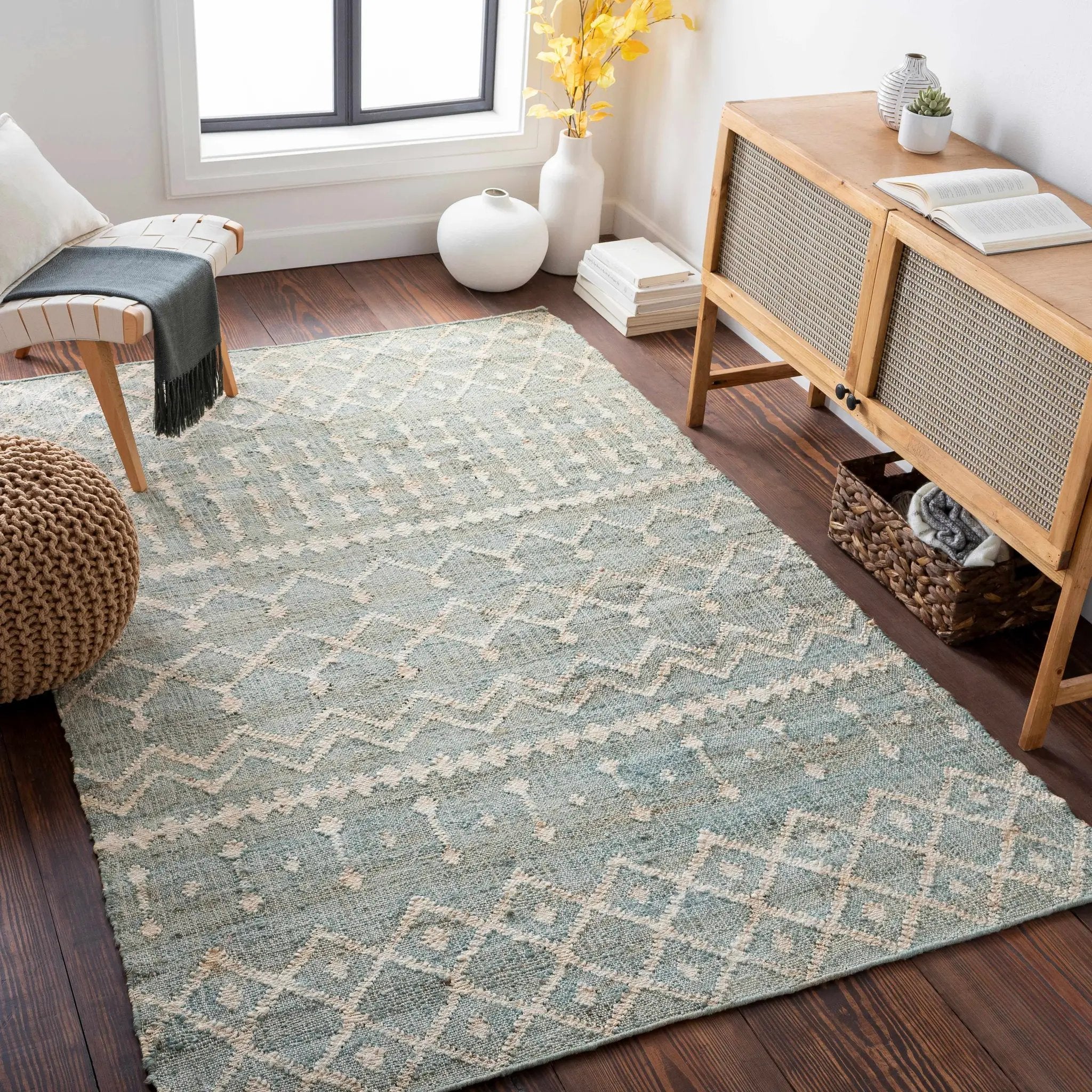 Lowville Jute Rug - Clearance by Boutique Rugs