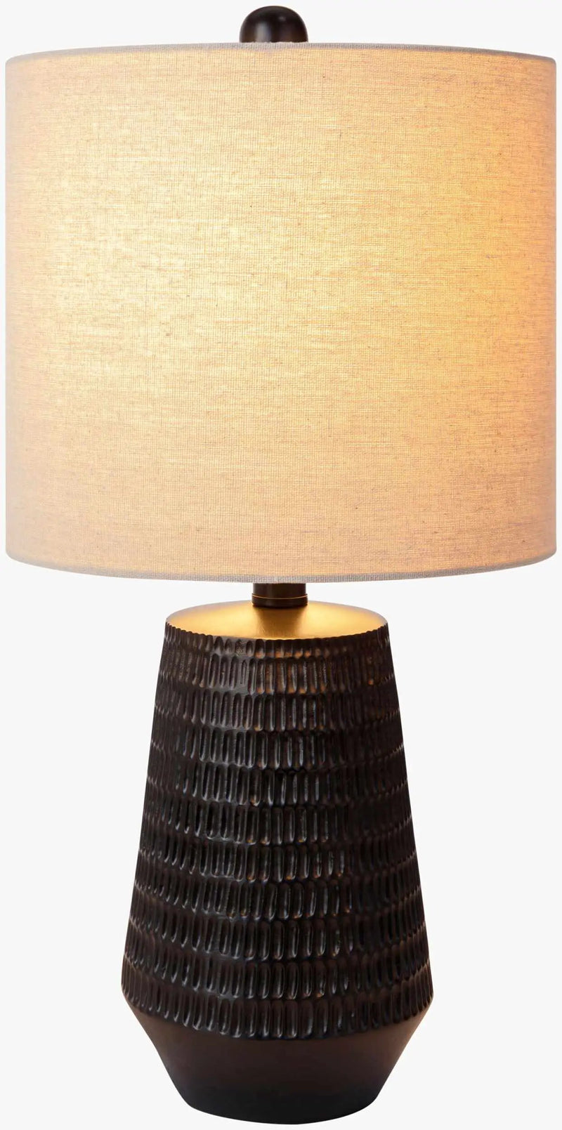 Berehomet Black Table Lamp by Boutique Rugs