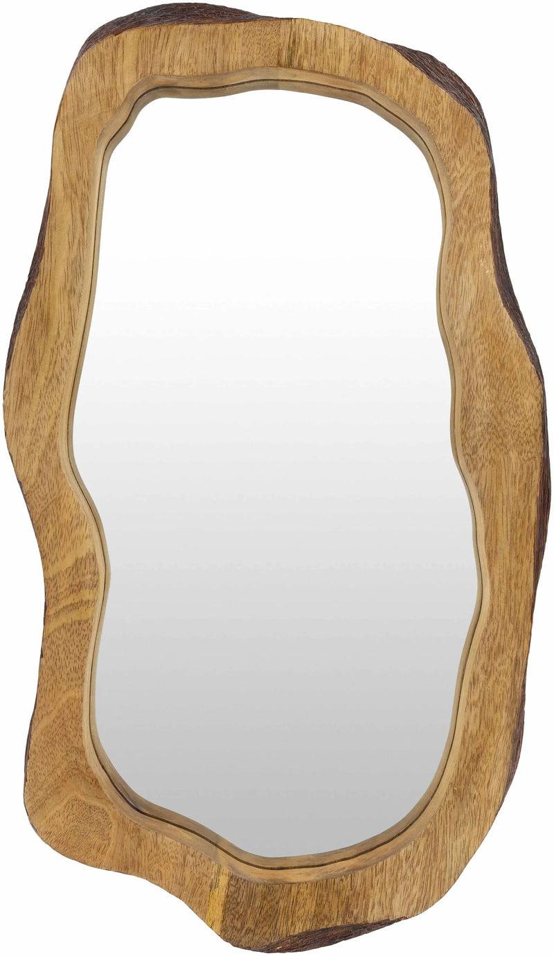 Louiseville Gold Frame Round Mirror by Boutique Rugs