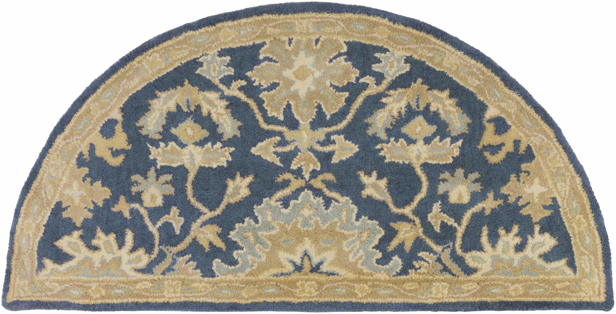 Broomfield 1145 Hand Tufted Blue Wool Rug by Boutique Rugs