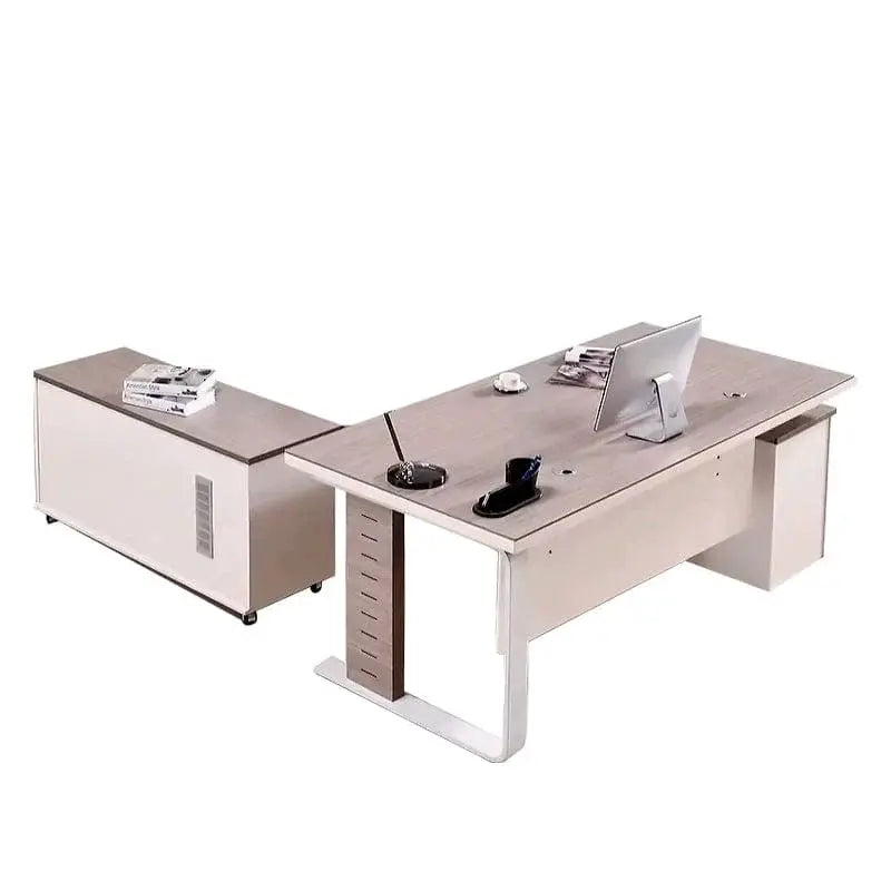 Vesper · Executive Desk w/ Mobile Storage by Arc Grove