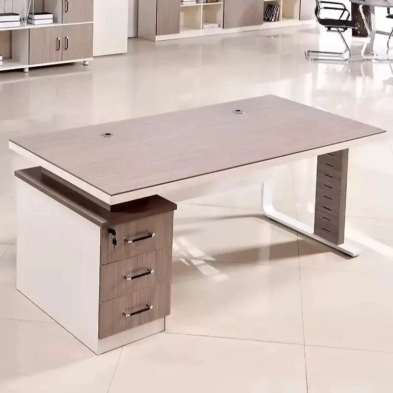 Vesper · Executive Desk w/ Mobile Storage by Arc Grove
