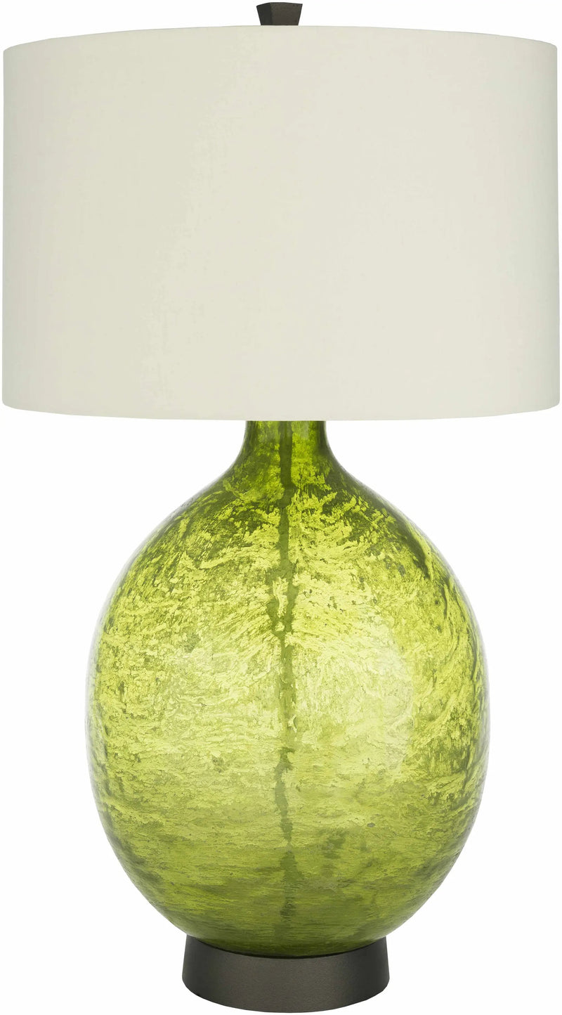 Westview Lime Green Glass Table Lamp - Clearance by Boutique Rugs