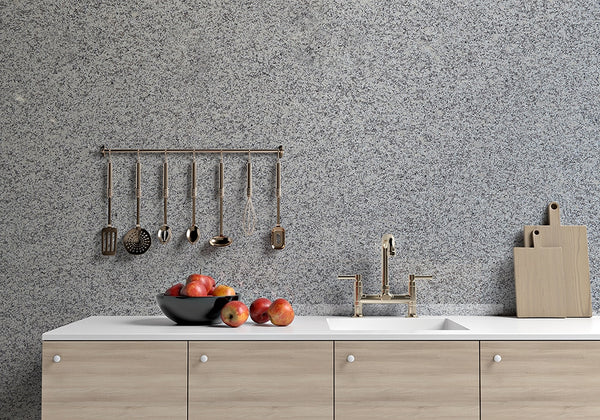 Luna Pearl Polished Granite Slab Random room scene 2