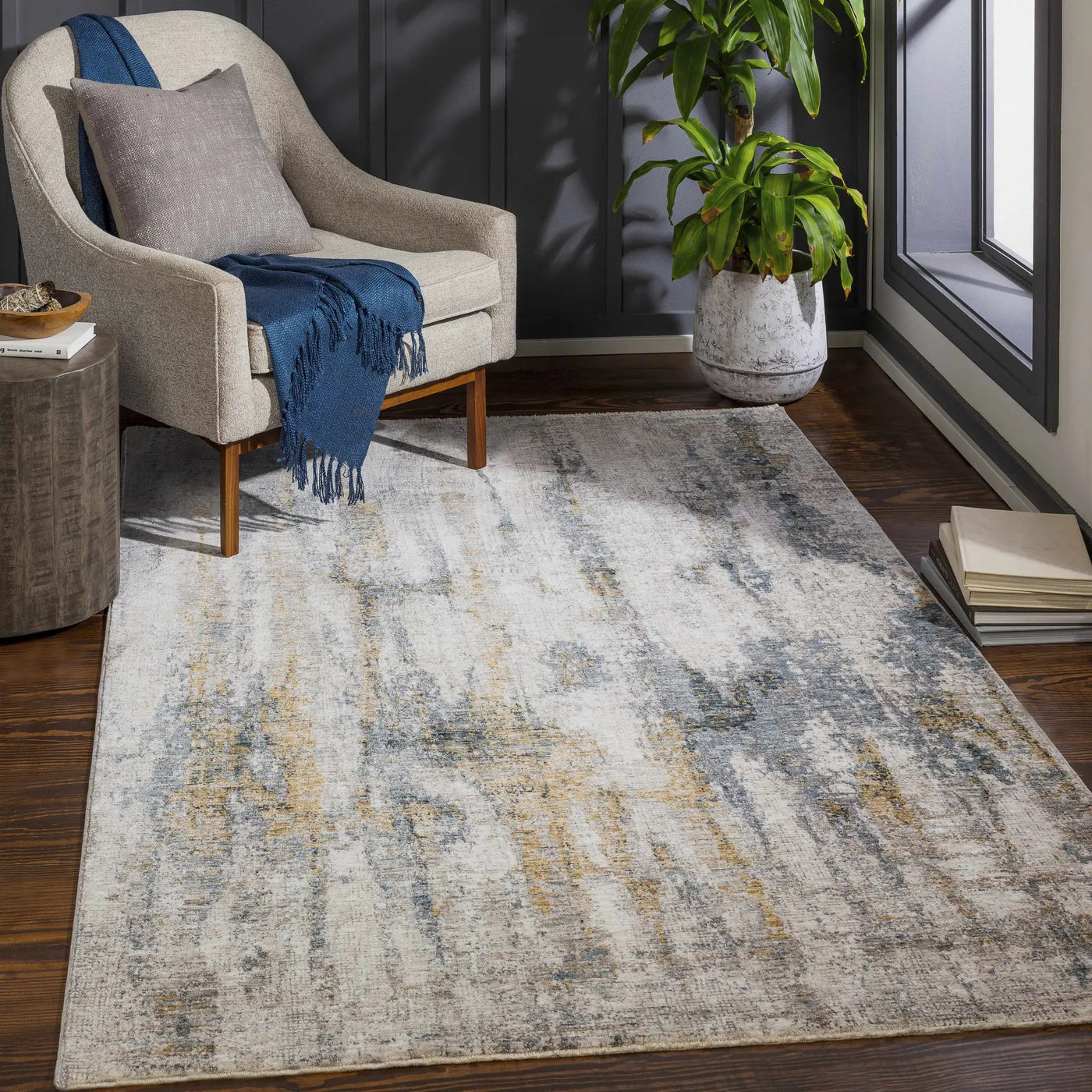 Lurnea Luxe Fringe Rug by Boutique Rugs