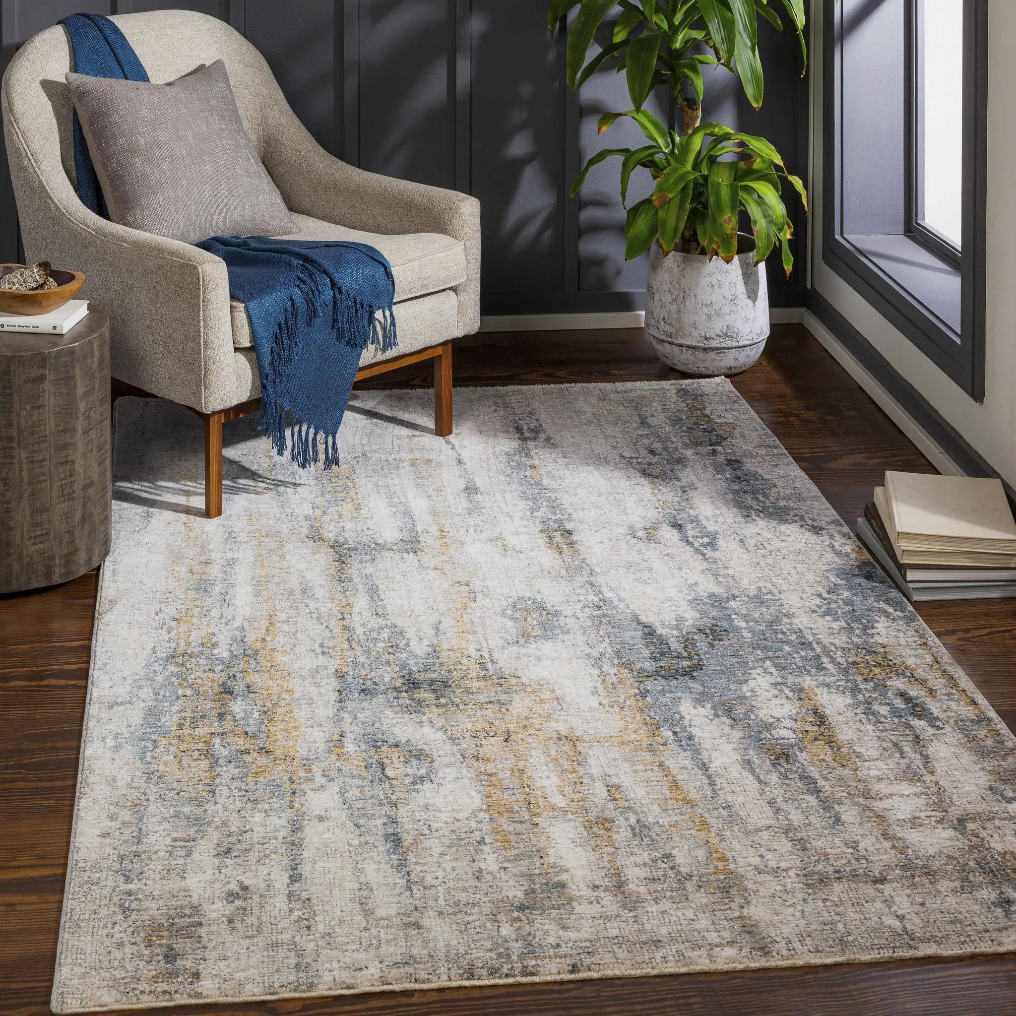 Lurnea Luxe Fringe Rug by Boutique Rugs