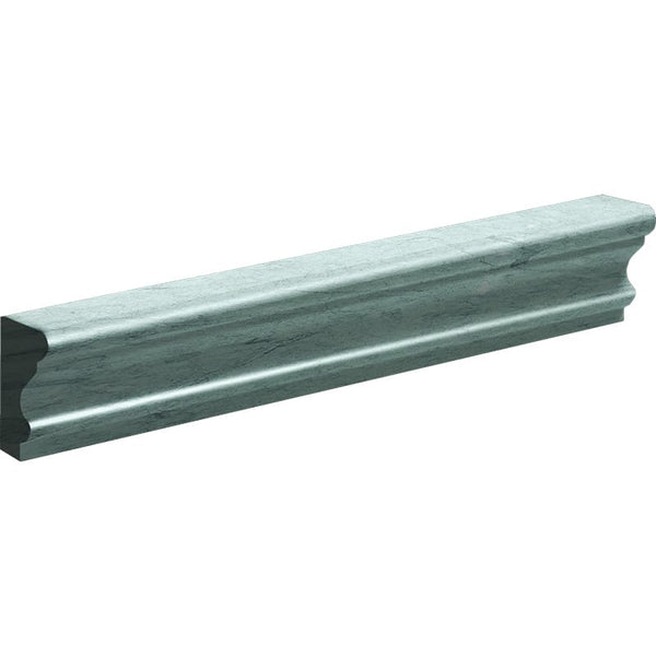 Lush Willow Honed Andorra Marble Moldings 2x12