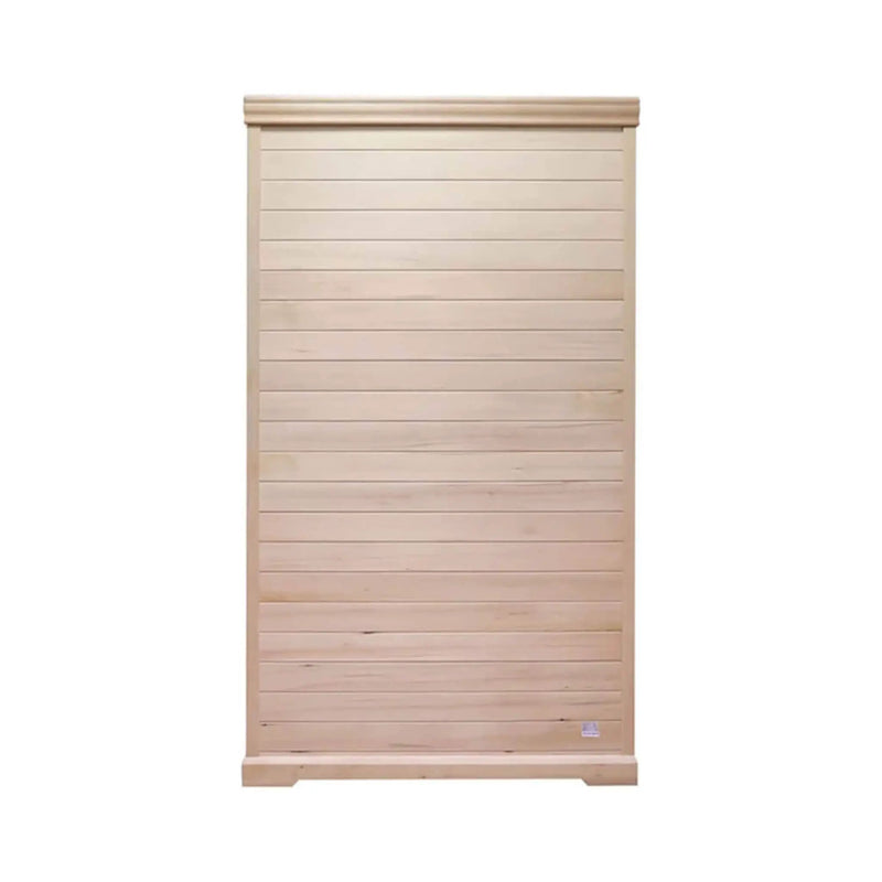 Thermora Ivara Luxury 2-Person Hemlock Wood FAR Infrared Sauna Room W/ Glass Door, 1750W (SAK81525) by SAKSBY WHOLESALE