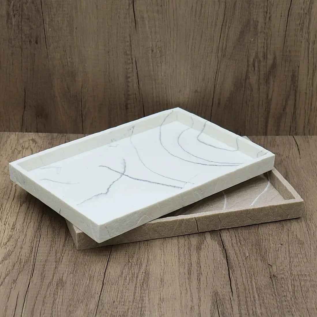 Luxury Bathroom Organizer, Storage Tray for Shampoo And Shower Gel, Sink Tray for Hotel Bathrooms, Home Bathroom Sink Tray, Decorative Tray for Model Room Bathrooms, Bathroom Trays by House Of Avana
