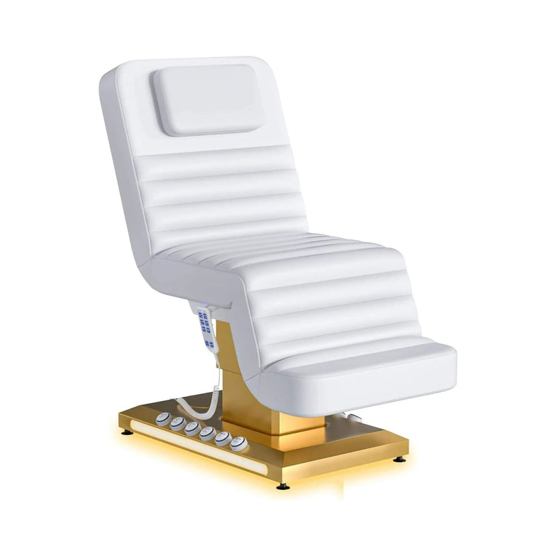 Luxury Height Adjustable 4-Motor Electric Massage Table With Lift And Foot Pedal (SAK63297) by SAKSBY WHOLESALE