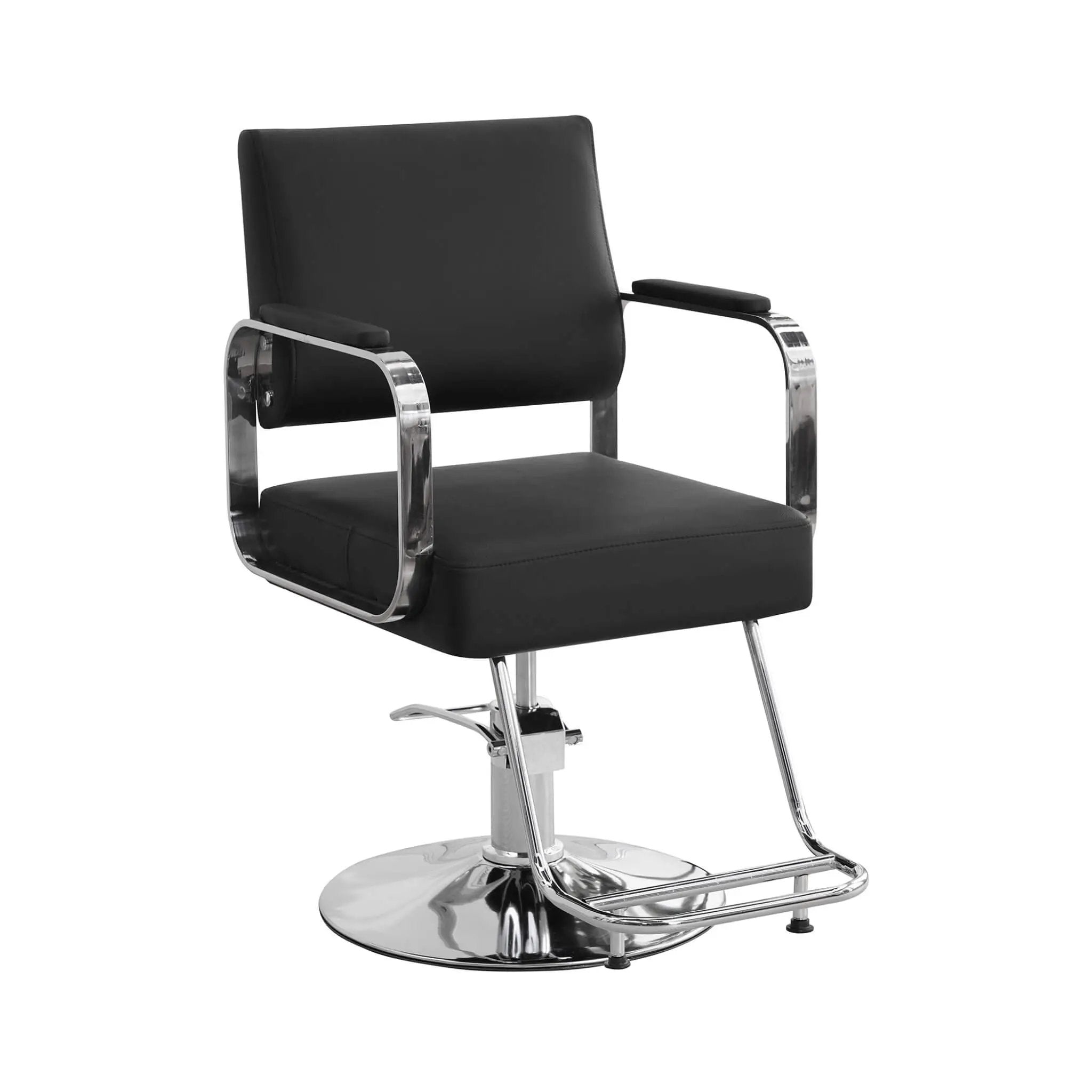 Luxury Height-Adjustable Barber Chair With 360-Degree Swivel (SAK64103) by SAKSBY WHOLESALE