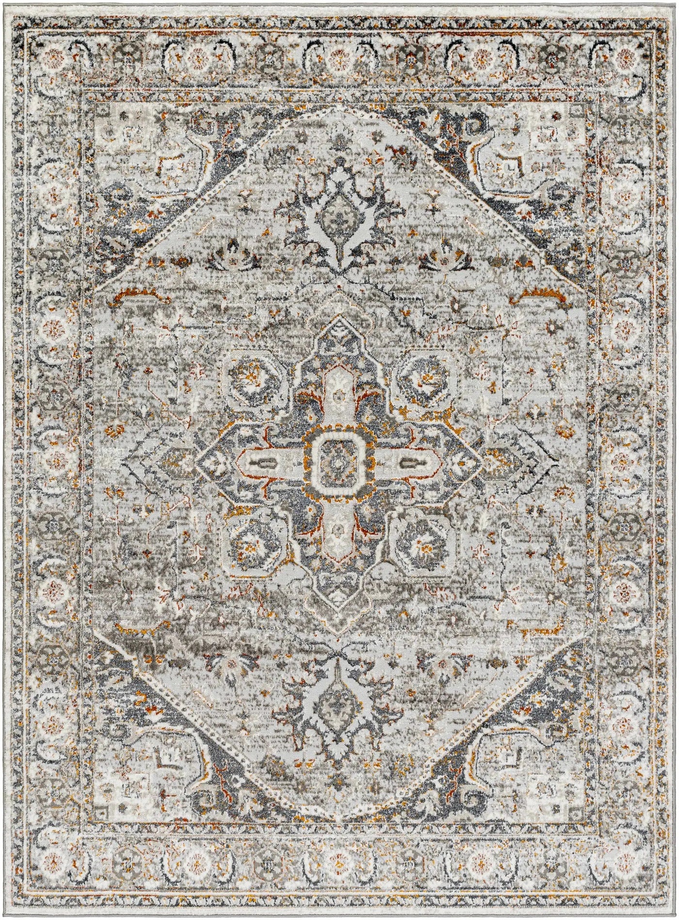 Liverpool Dark Gray Area Rug - Clearance by Boutique Rugs