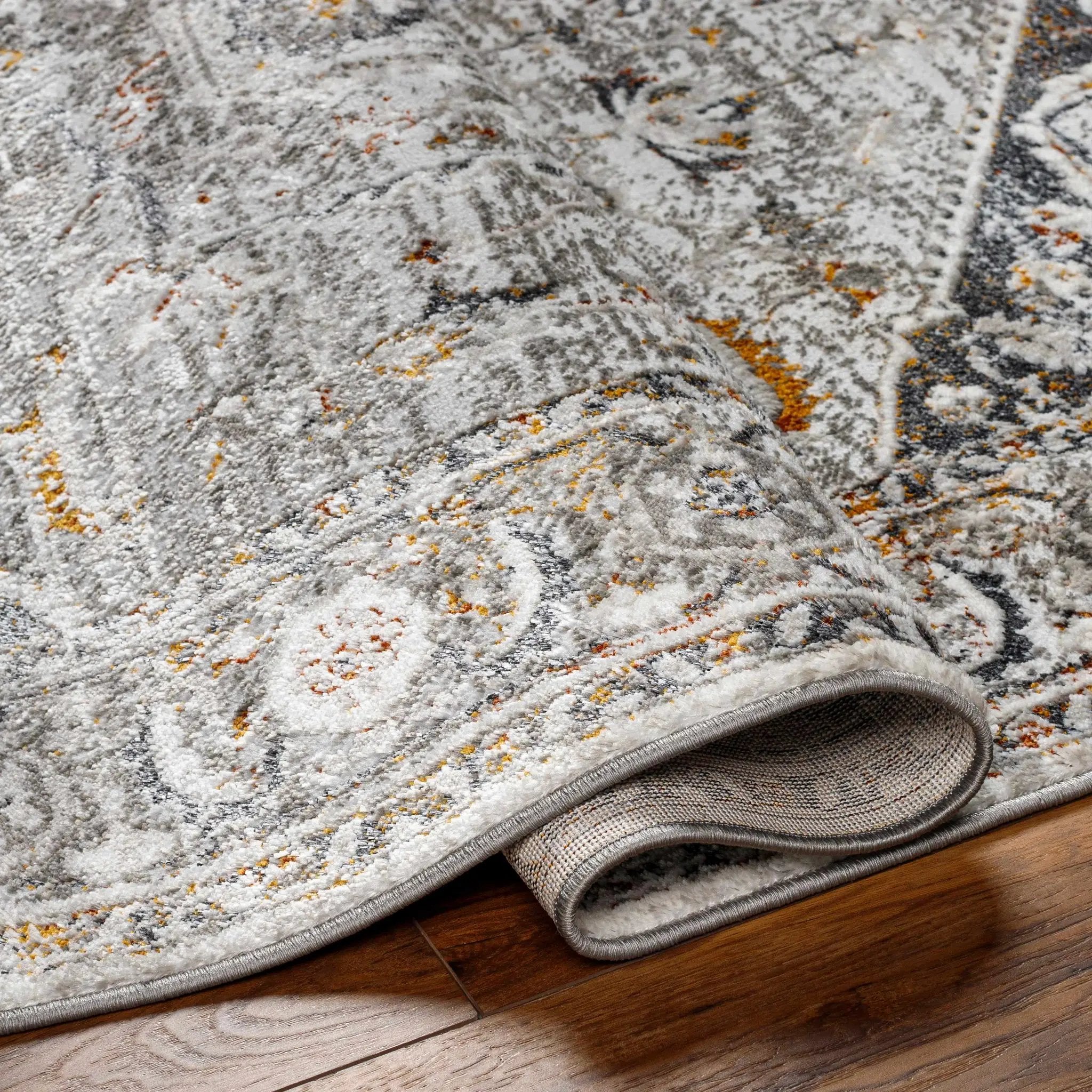 Liverpool Dark Gray Area Rug - Clearance by Boutique Rugs