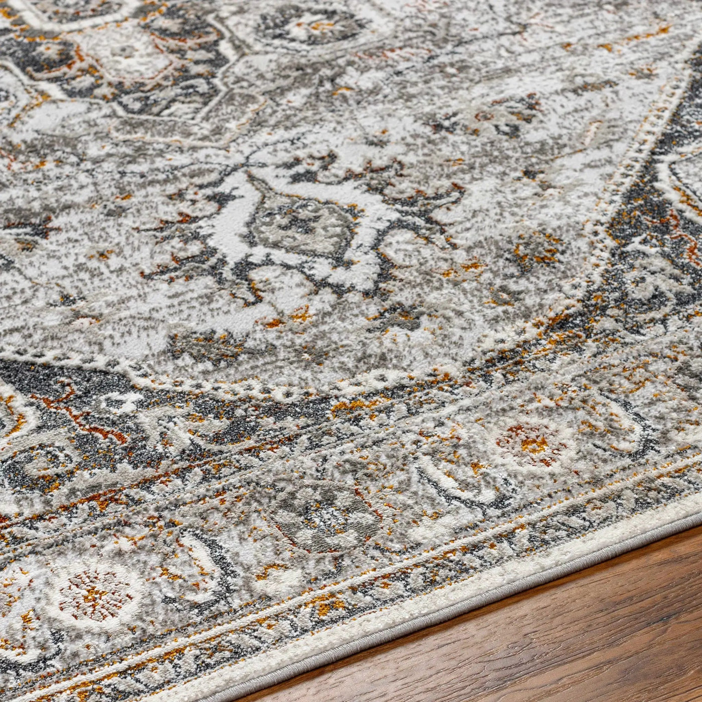 Liverpool Dark Gray Area Rug - Clearance by Boutique Rugs