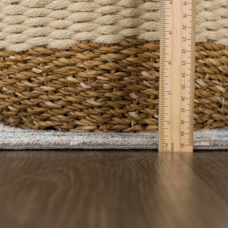 Cabacungan Gray & Blue Washable Area Rug by Boutique Rugs