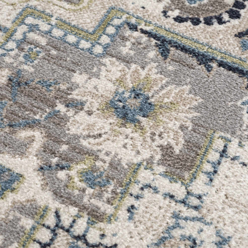 Cabacungan Gray & Blue Washable Area Rug by Boutique Rugs