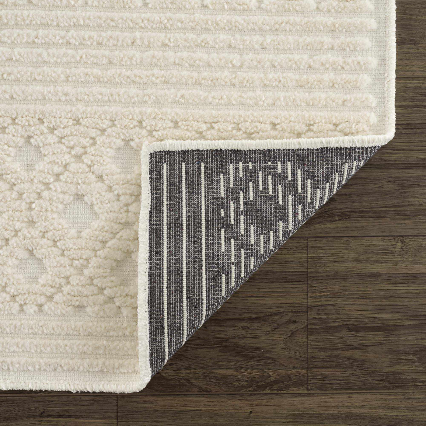 Drago White Washable Area Rug by Boutique Rugs