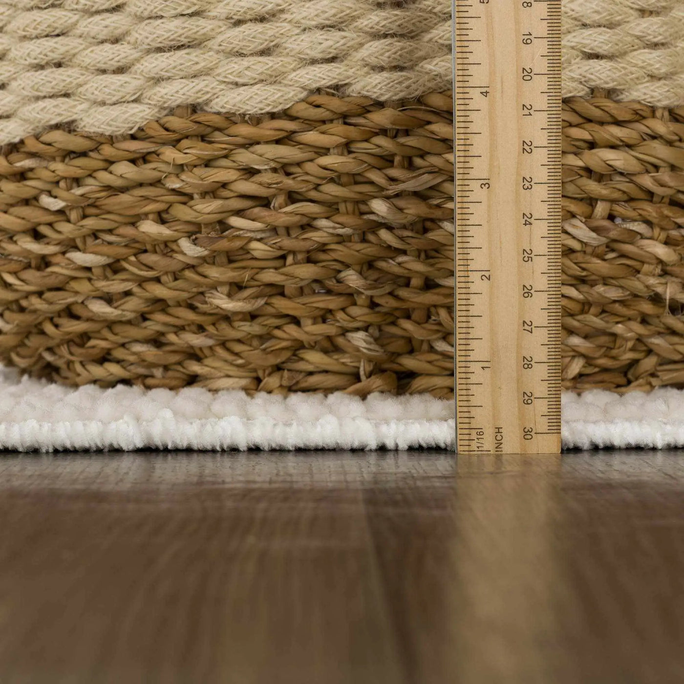 Drago White Washable Area Rug by Boutique Rugs