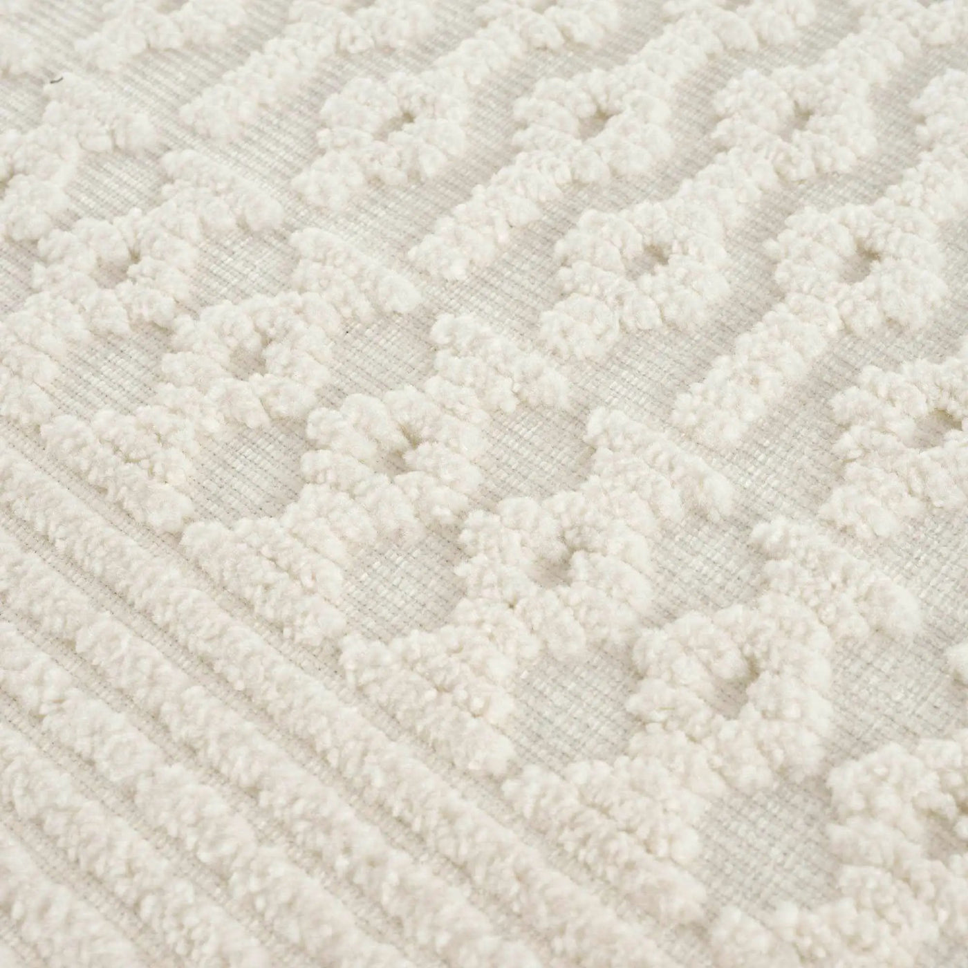 Drago White Washable Area Rug by Boutique Rugs