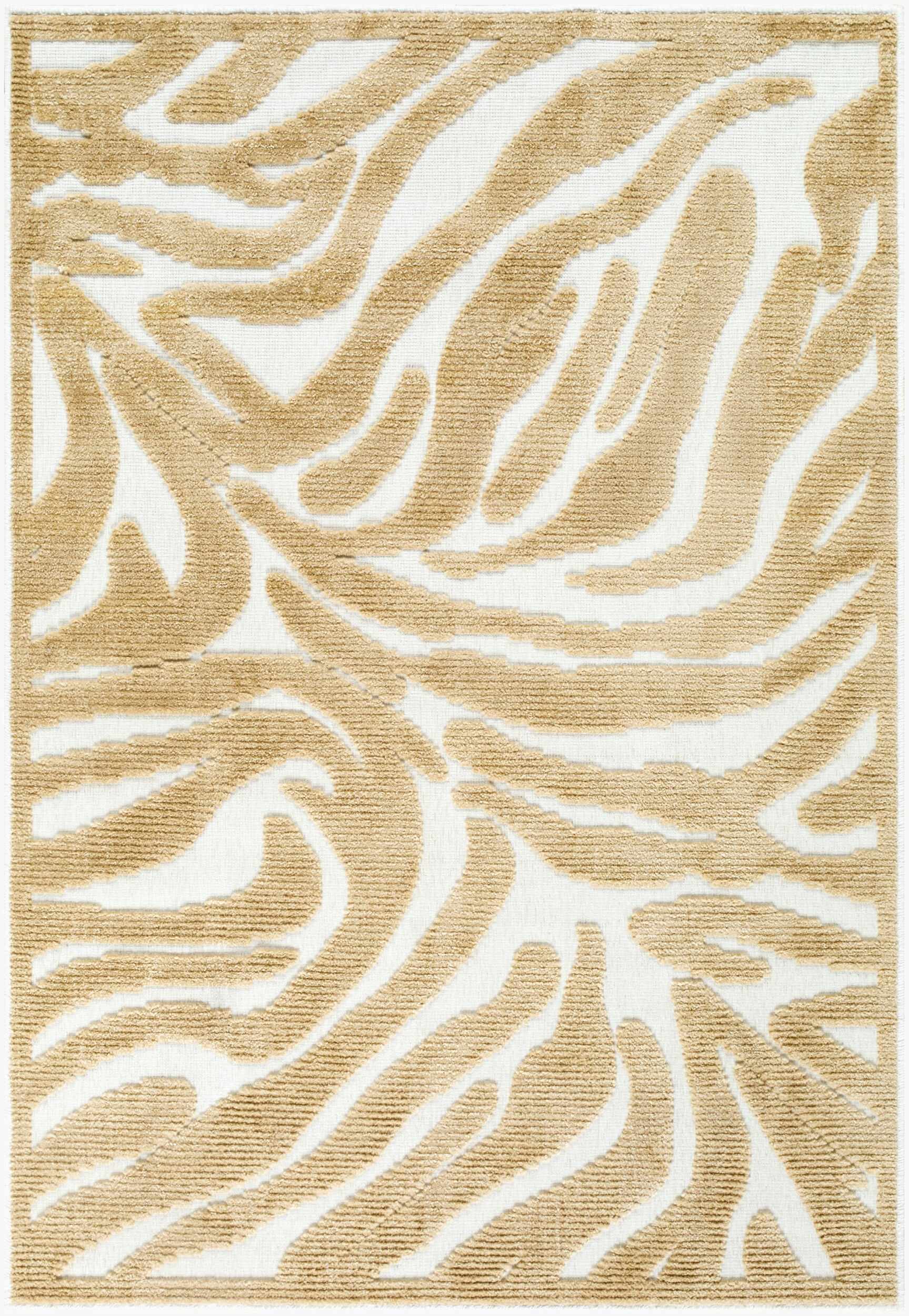 Keto White Washable Area Rug by Boutique Rugs