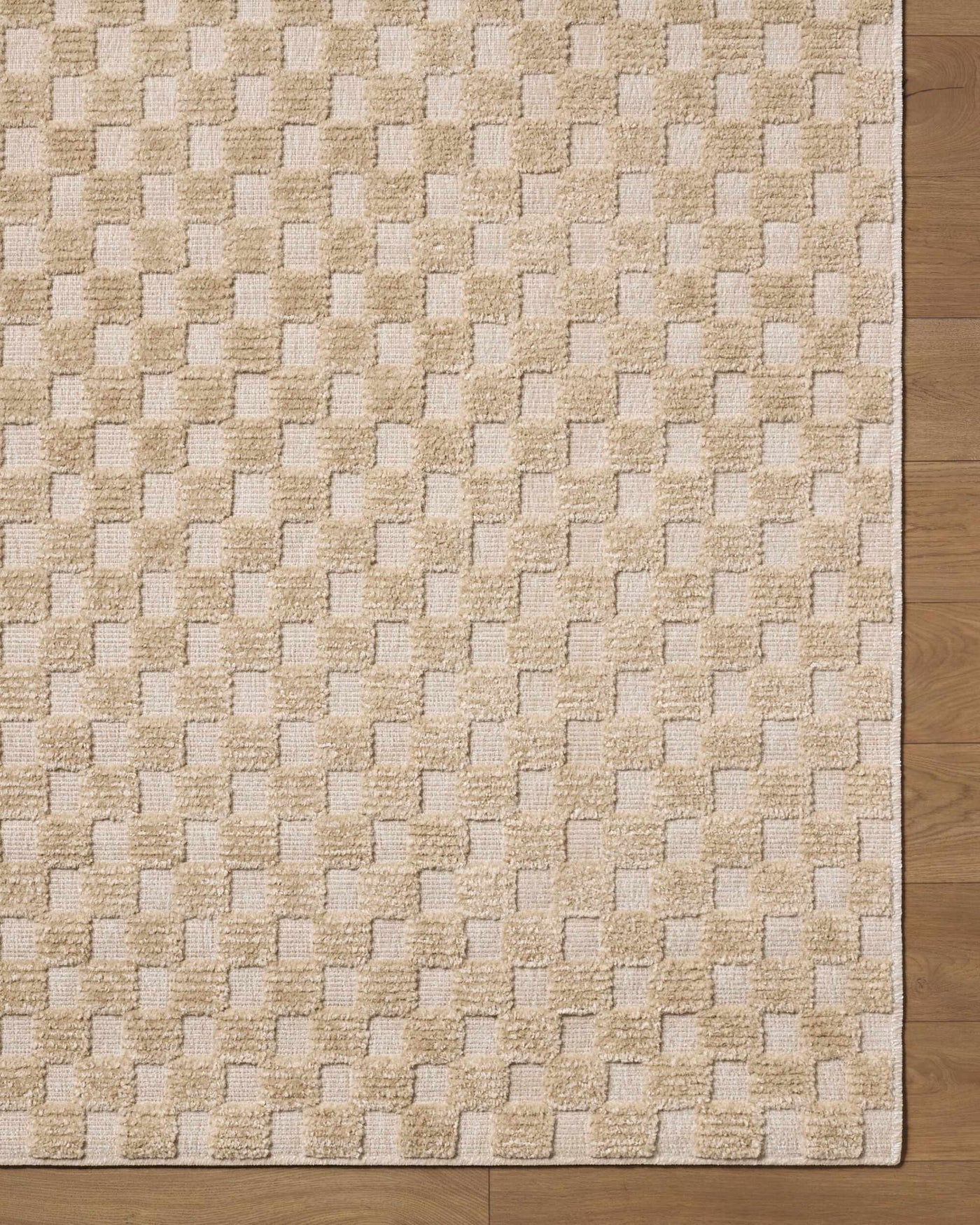 Anthea Beige Washable Area Rug by Boutique Rugs