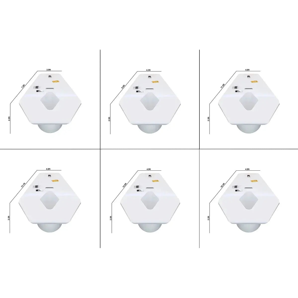 Vertix · Conference Room Table, Tapered Hexagon by Arc Grove