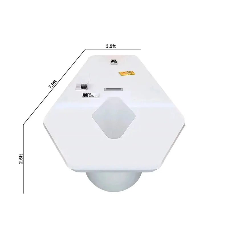 Vertix · Conference Room Table, Tapered Hexagon by Arc Grove