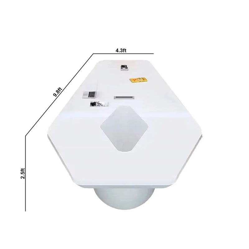 Vertix · Conference Room Table, Tapered Hexagon by Arc Grove