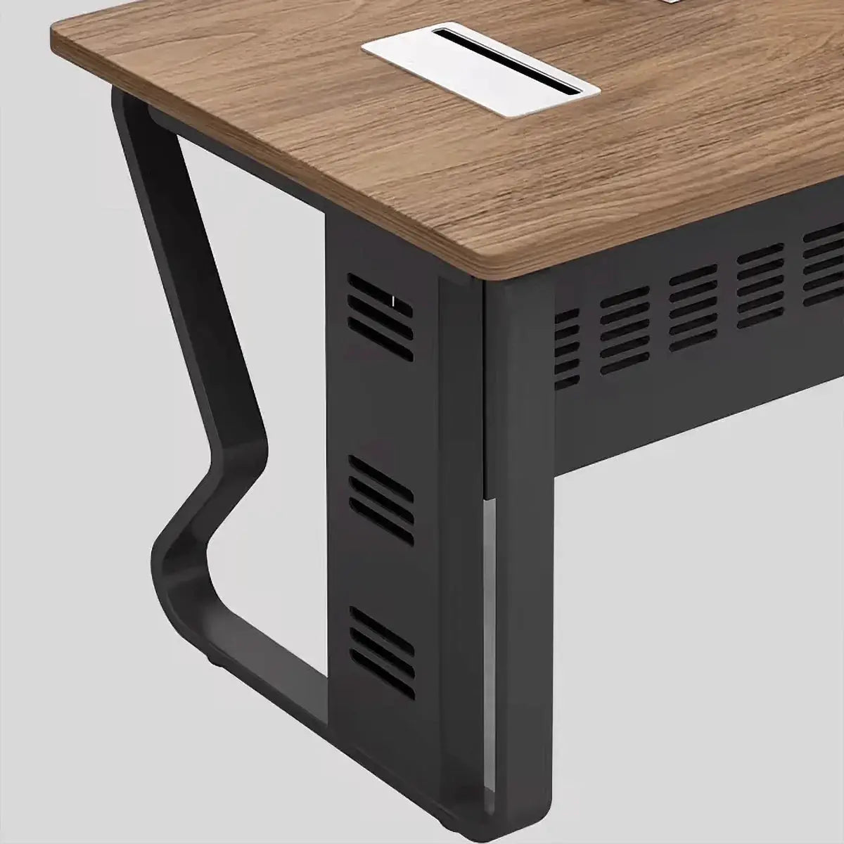Patton · Executive Desk w/ Mobile Storage by Arc Grove