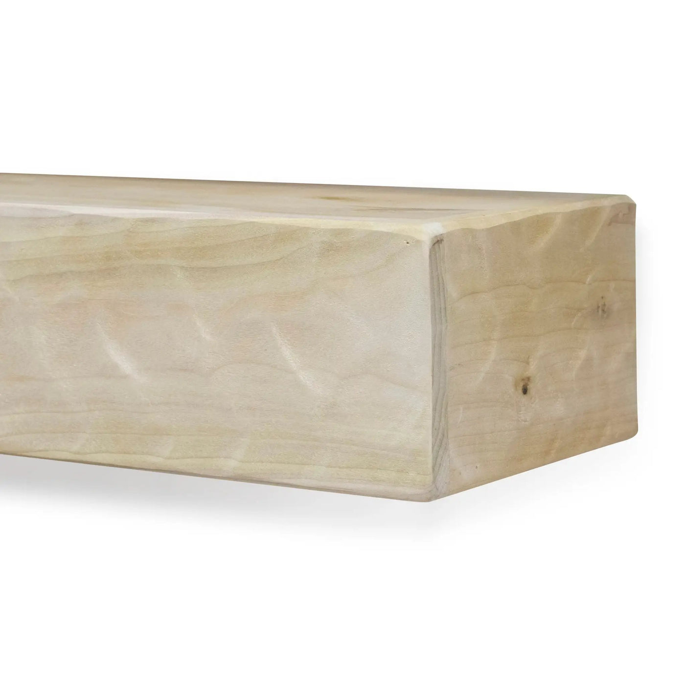 Rough Hewn Poplar Fireplace Mantel Shelf by Dogberrycollections